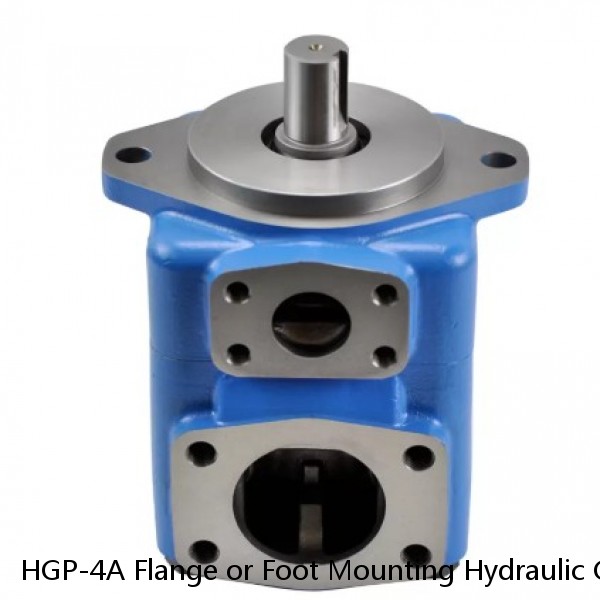 HGP-4A Flange or Foot Mounting Hydraulic Gear Pump HGP4A