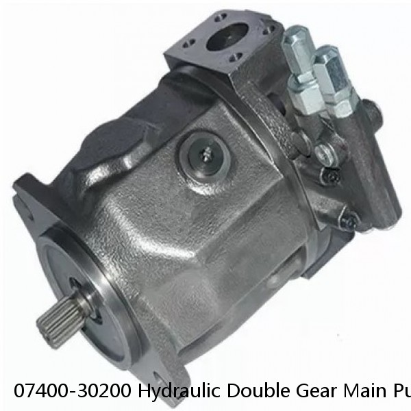 07400-30200 Hydraulic Double Gear Main Pump For D50-16 D50-17