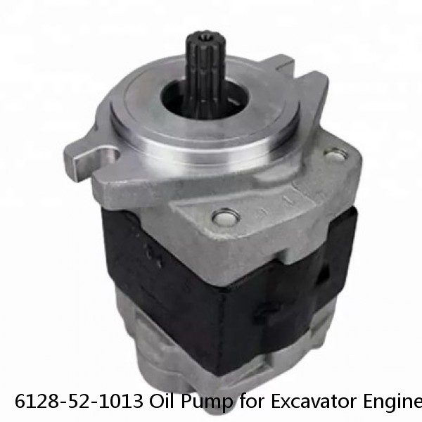 6128-52-1013 Oil Pump for Excavator Engine 6D155 Lubricating Oil System #1 small image