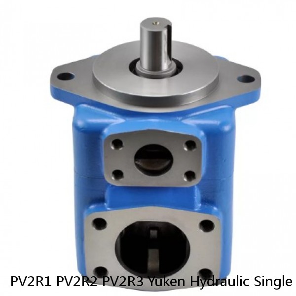 PV2R1 PV2R2 PV2R3 Yuken Hydraulic Single Vane Pump