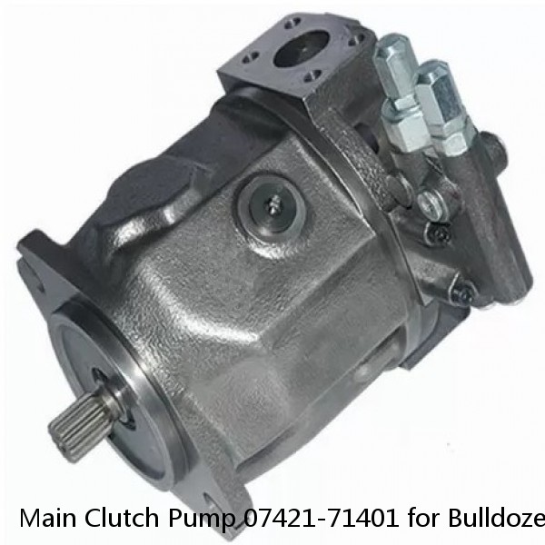 Main Clutch Pump 07421-71401 for Bulldozer D20A D20P D20Q D20S #1 small image