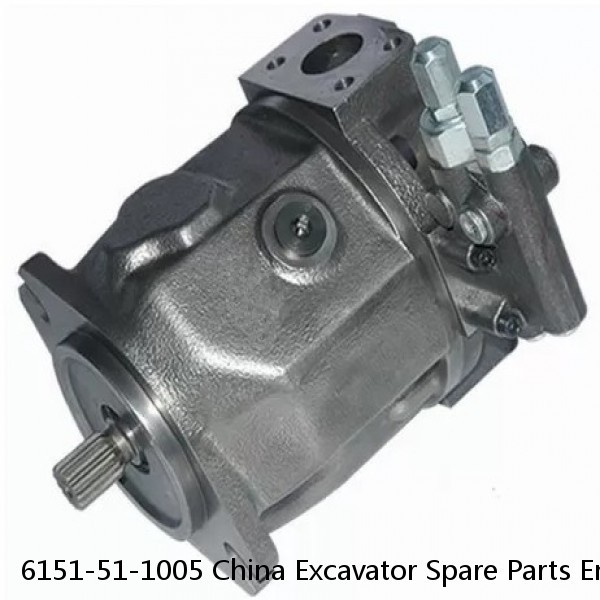 6151-51-1005 China Excavator Spare Parts Engine Oil pump for S6D125 #1 image